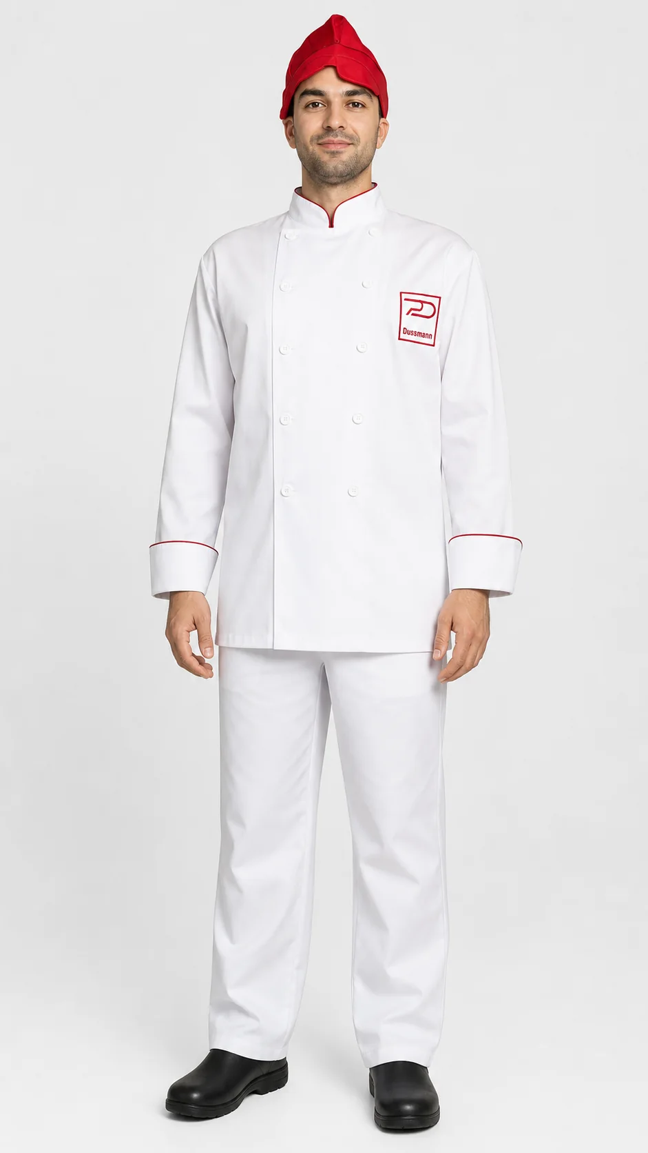 Divisa chef indossata da una persona